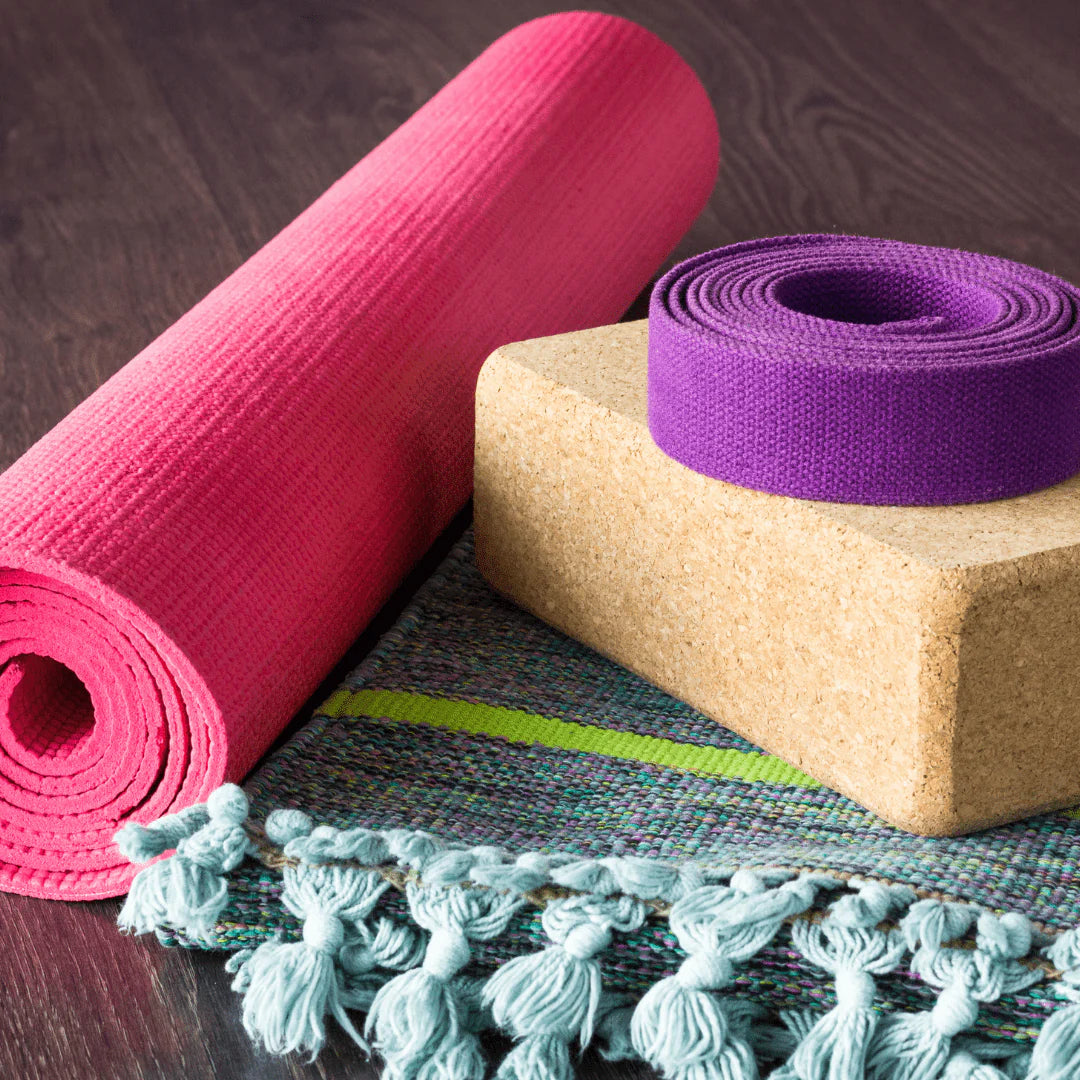 Yoga accessories and must haves